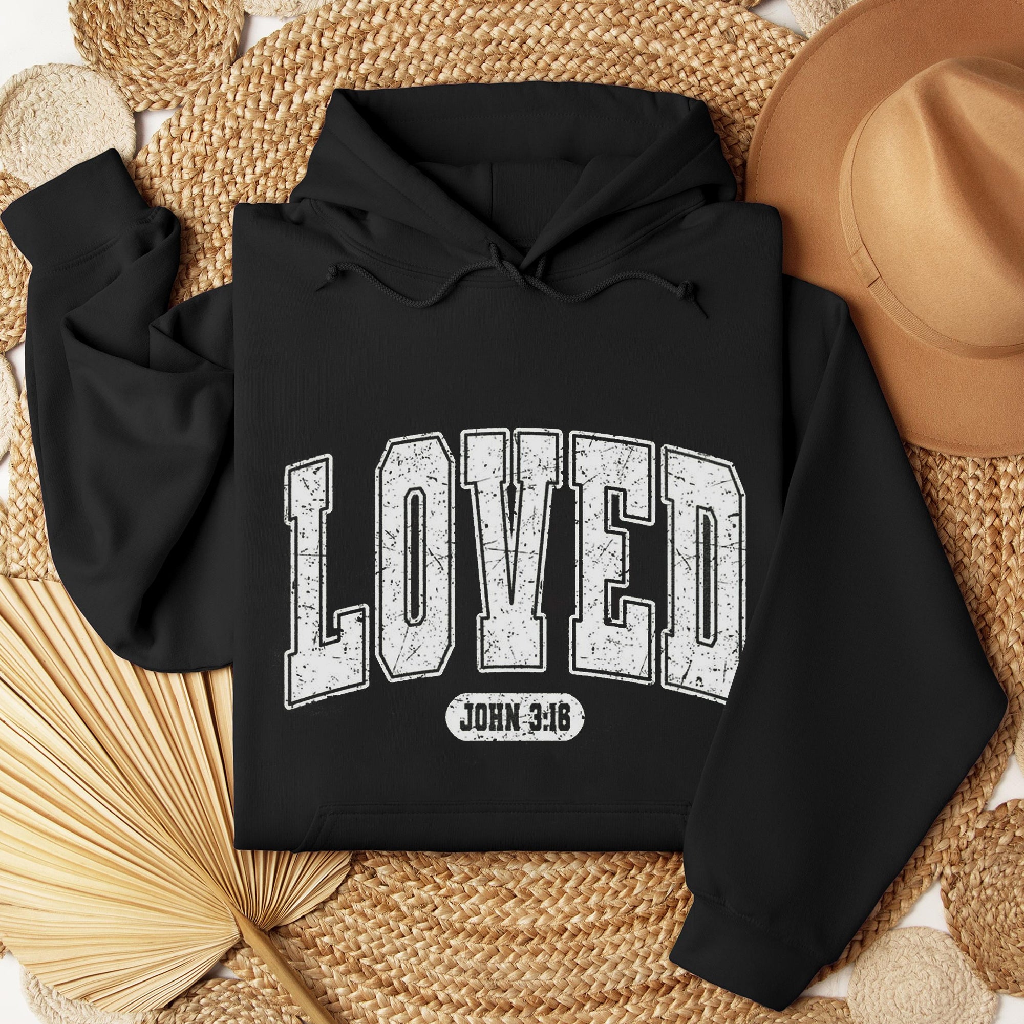 Christian Valentines Sweatshirt, Loved Sweatshirt, Christian Valentines Day Shirt, Jesus Valentines. ILAF07
